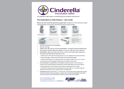 Cinderella Comfort User guide